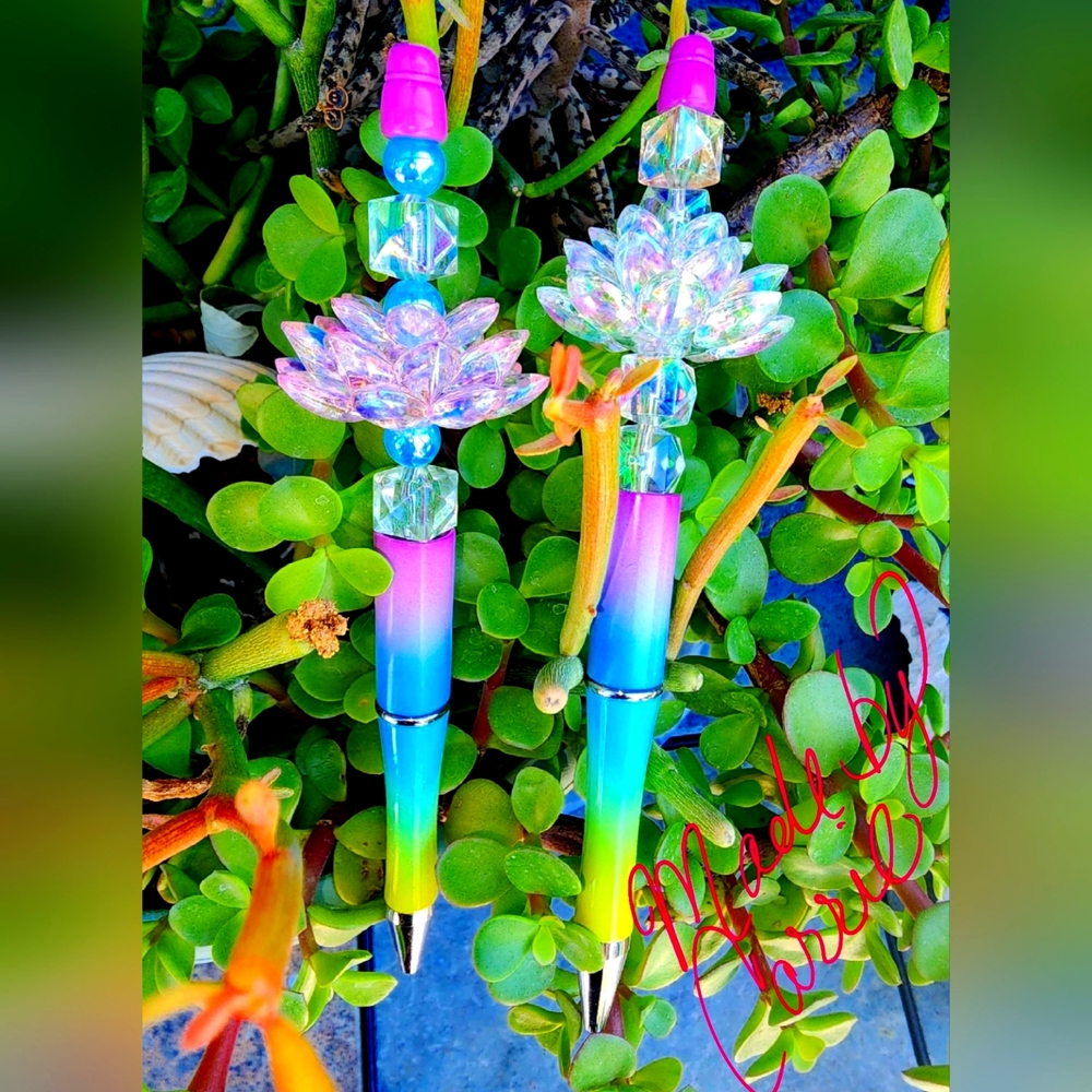 UNIQUE LOTUS FLOWER PEN designed by Carrie